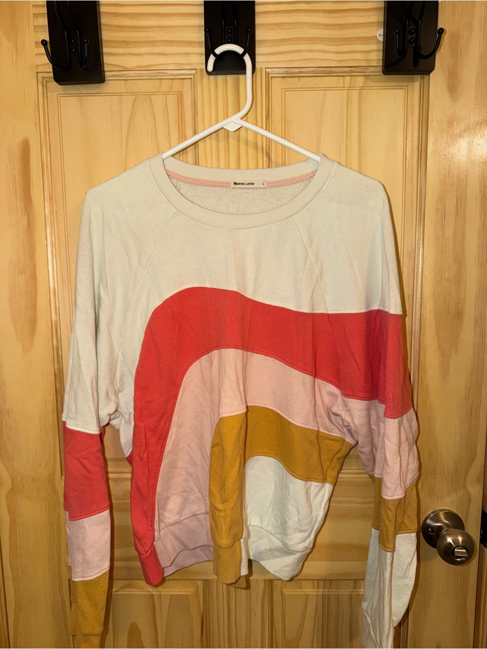 Marine Layer Colorblock Wave Sweatshirt